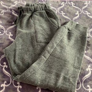PINK Victoria’s Secret gray cargo joggers